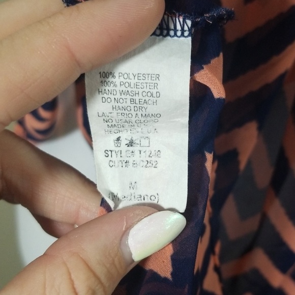 Chevron Flowy Top - Picture 5 of 5